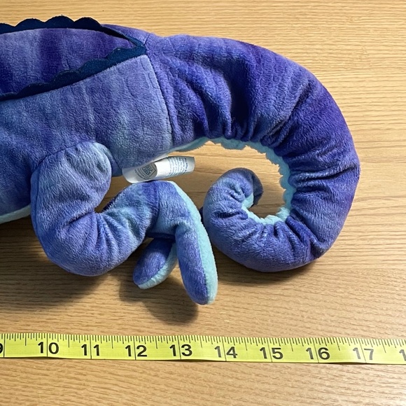 Kohls Cares Eric Carle The Mixed Up Chameleon Lizard Plush Blue Purple 17” Large - Picture 8 of 9